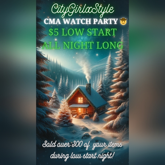 Gucci Accessories - 🤑LOW START TODAY AT 2 PM EST CMA WATCH PARTY + MORE💕✨️CITYGIRLXSTYLE IS LIVE!